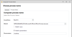 Computer Process Name dialog